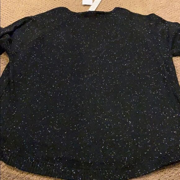 Sweet Romeo Black with White Crewneck Sweater - Picture 6 of 6